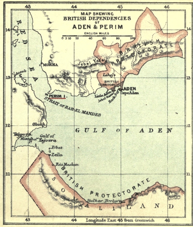 Aden Perim map 1906